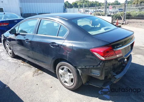 2014 Honda Civic Lx из США, поврежденный, VIN 19XFB2F50EE268726